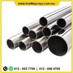 Stainless-steel-round-pipe-tahan-karat-industrial-grade