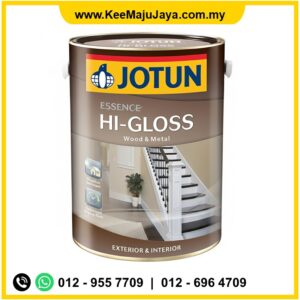 JOTUN Essence Hi-Gloss — Superior Weather Protection for Wood & Metal | Cat Kilat Kayu & Besi