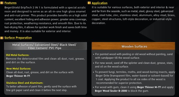 BegerShield GRIPTECH 2 IN 1 - Image 7