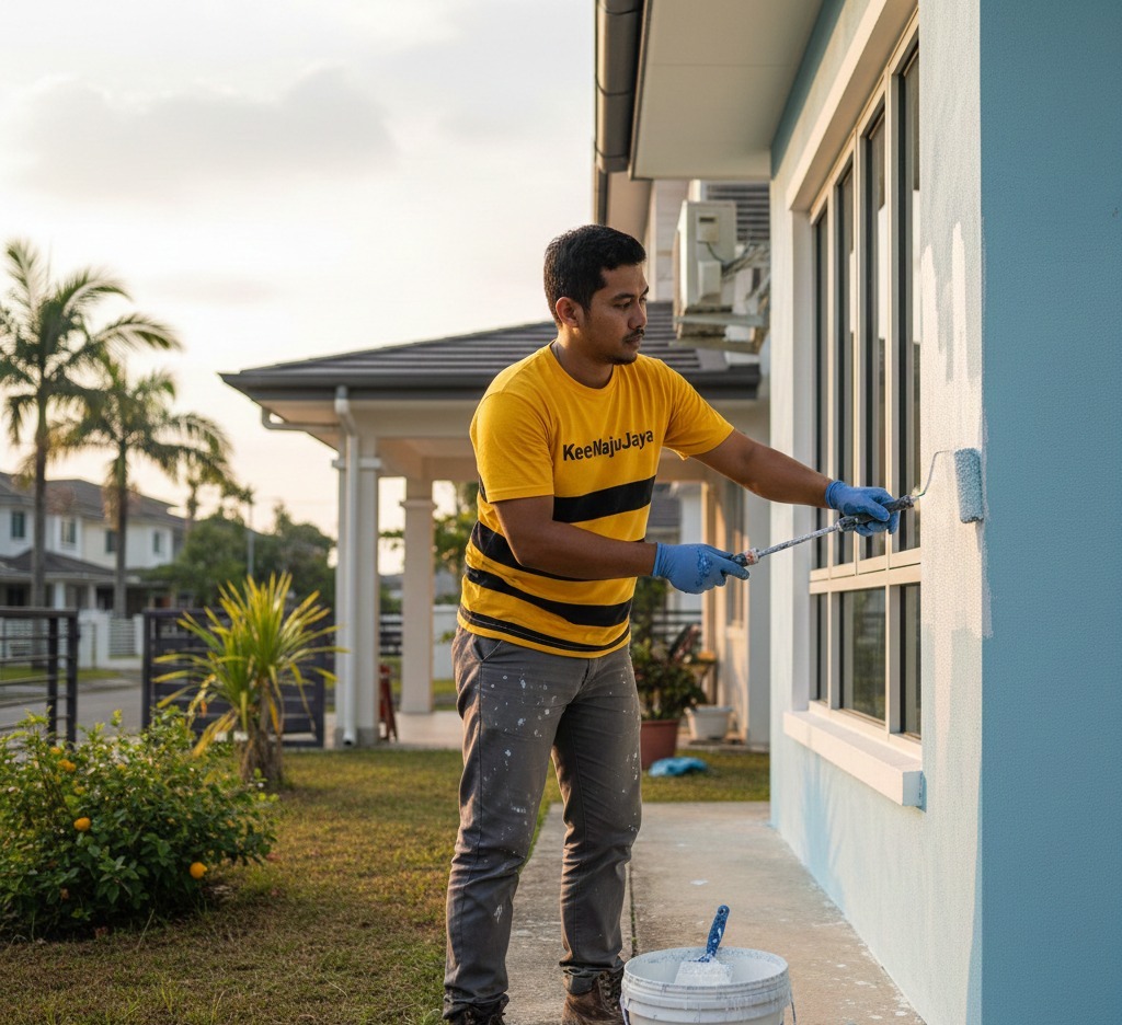 cat-Jotun-luar-rumah