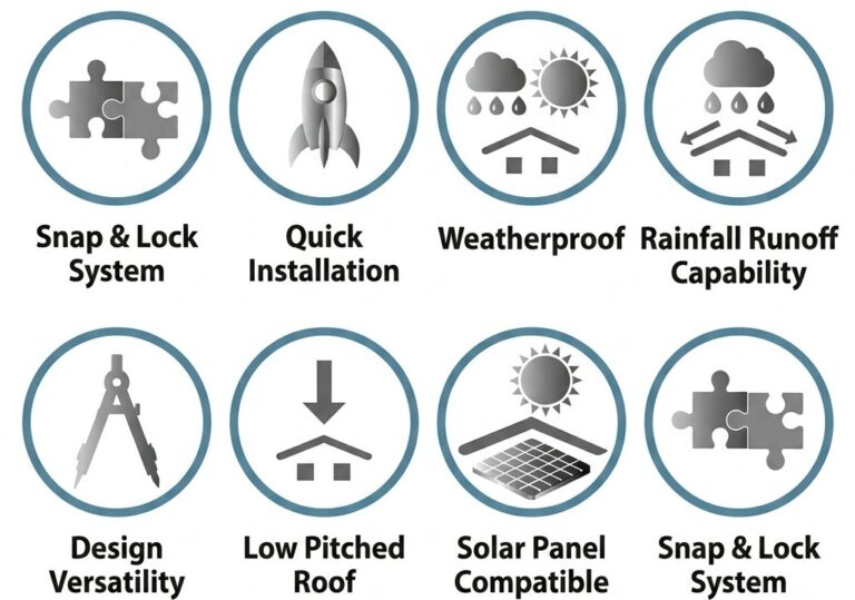 Inno Snap Lavenda® INNO:SNAP Standing Seam Roofing System — Leakproof ...